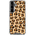Leopard Spots Print Galaxy S26 Plus Clear Case