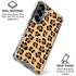 Leopard Spots Print Galaxy S26 Plus Clear Case