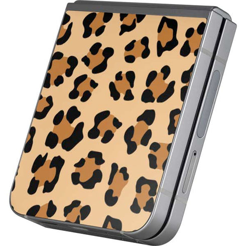 Leopard Spots Print Galaxy Z Flip6 Skin