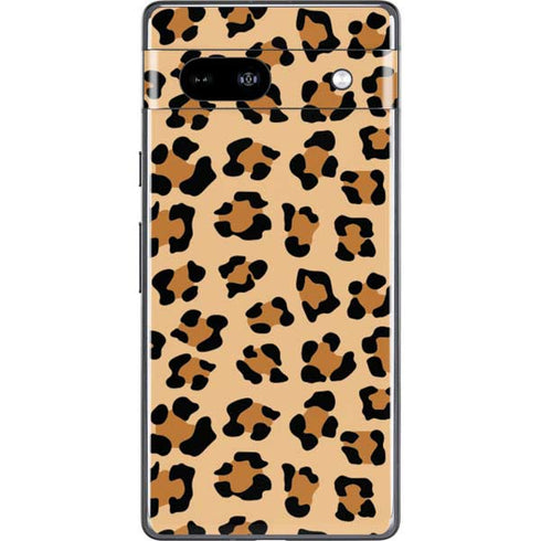 Leopard Spots Print Google Pixel 7a Skin