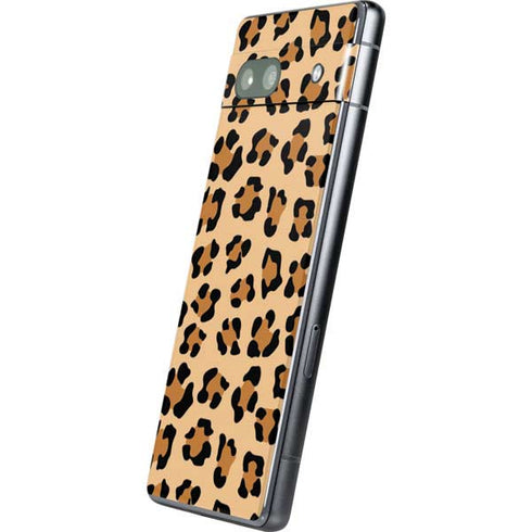 Leopard Spots Print Google Pixel 7a Skin