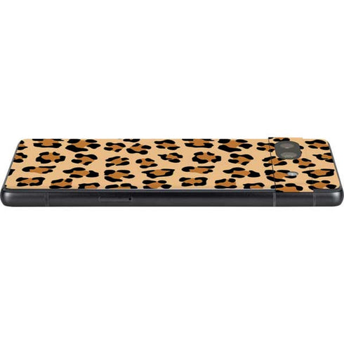 Leopard Spots Print Google Pixel 7a Skin
