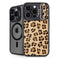 Leopard Spots Print iPhone 14 Pro Max Kickstand Case