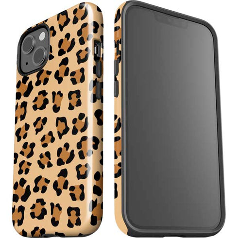Leopard Spots Print iPhone 15 Impact Case