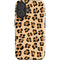 Leopard Spots Print iPhone 16 Plus Impact Case