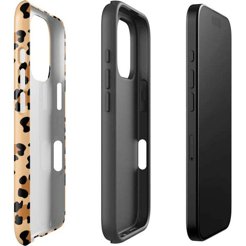 Leopard Spots Print iPhone 16 Pro Impact Case