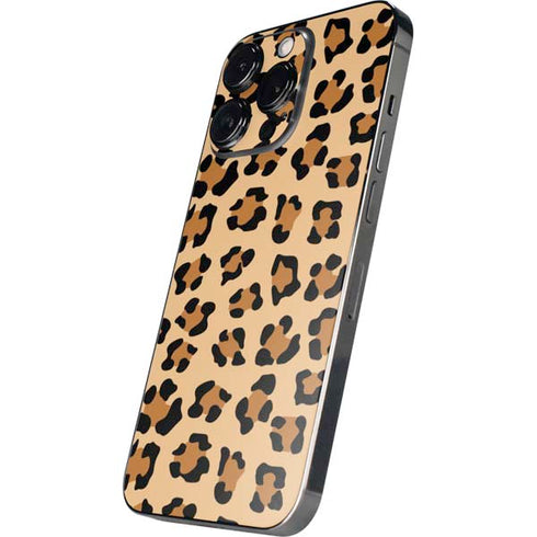 Leopard Spots Print iPhone 16 Pro Skin