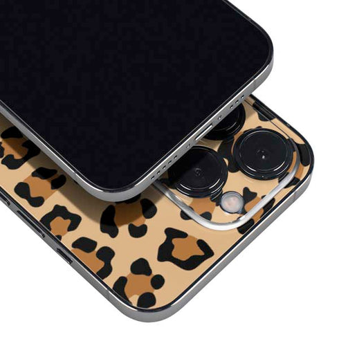 Leopard Spots Print iPhone 16 Pro Skin