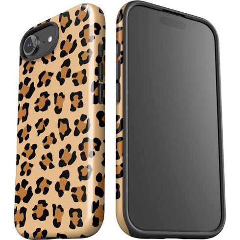 Leopard Spots Print iPhone 16e Impact Case
