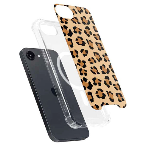 Leopard Spots Print iPhone 16e MagSafe Case