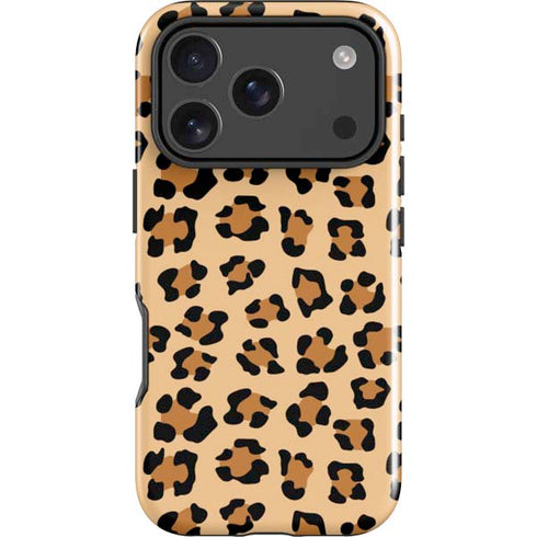 Leopard Spots Print iPhone 18 Pro Impact Case