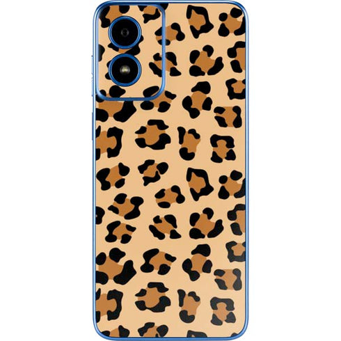 Leopard Spots Print Moto G Play 4G (2024) Skin