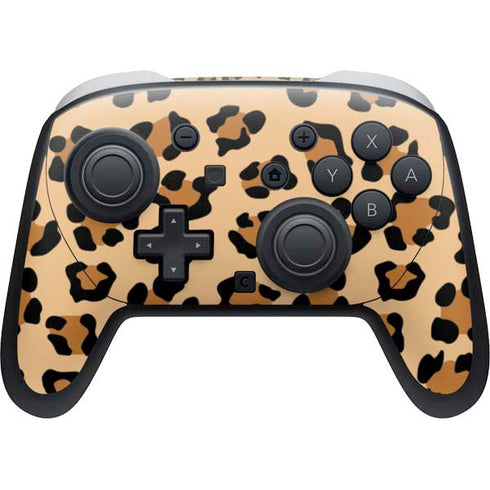 Leopard Spots Print Nintendo Switch 2 (2025) Pro Controller Skin