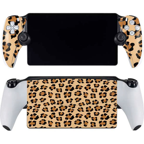 Leopard Spots Print PlayStation Portal Remote Player Skin