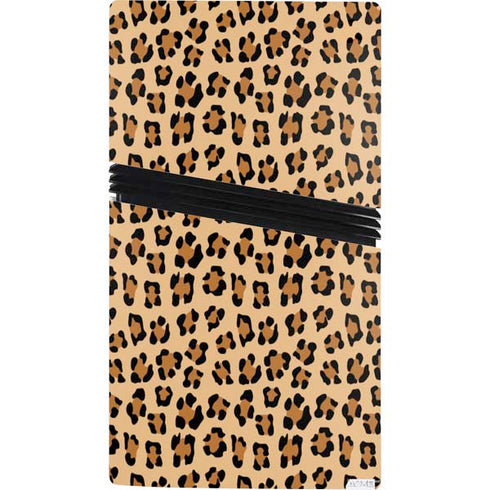 Leopard Spots Print PS5 Pro Console Skin