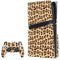 Leopard Spots Print PS5 Pro Disk Bundle Skin