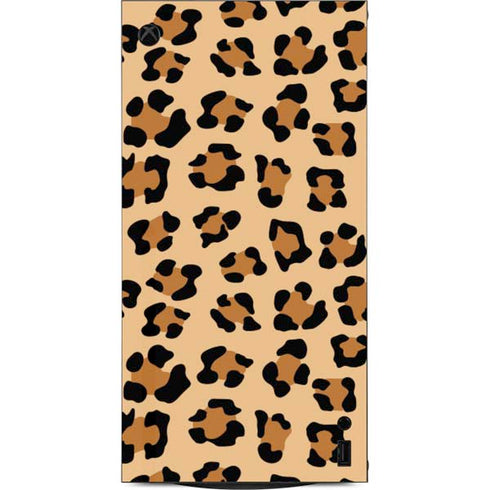 Leopard Spots Print XBox Series X Digital Edition Console Skin