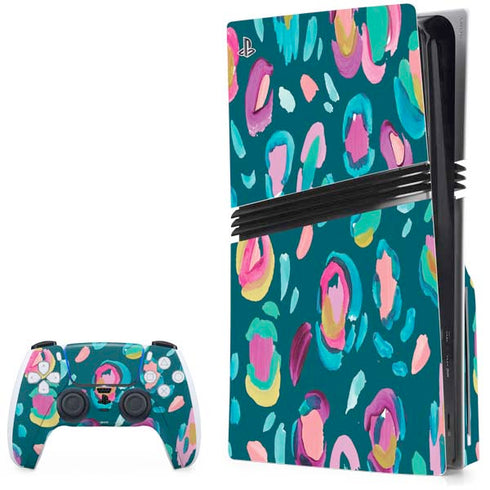 Leopard Spots by Etta Vee PS5 Pro Disk Bundle Skin