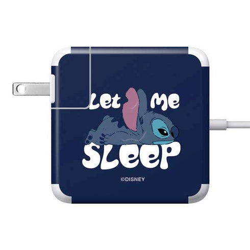 Disney Lilo and Stitch Let Me Sleep 85W Power Adapter (15 and 17 inch MacBook Pro Charger) Skin