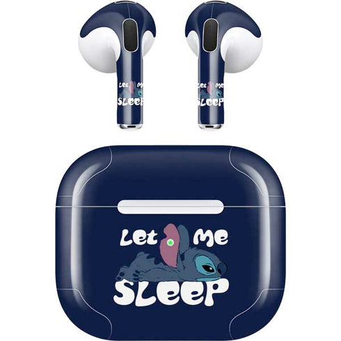 Disney Lilo and Stitch Let Me Sleep Apple AirPods (3rd Gen 2021) Skin
