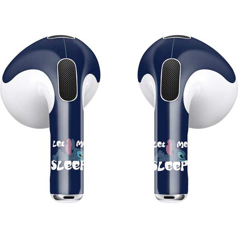 Disney Lilo and Stitch Let Me Sleep Apple AirPods (3rd Gen 2021) Skin
