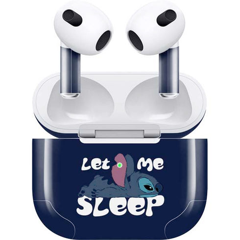 Disney Lilo and Stitch Let Me Sleep Apple AirPods (3rd Gen 2021) Skin
