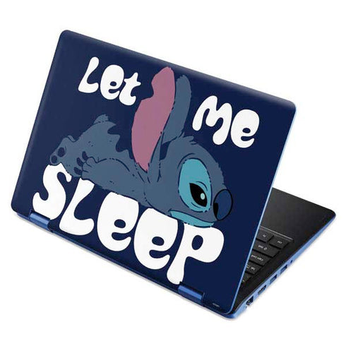 Disney Lilo and Stitch Let Me Sleep Aspire R11 11.6in Skin