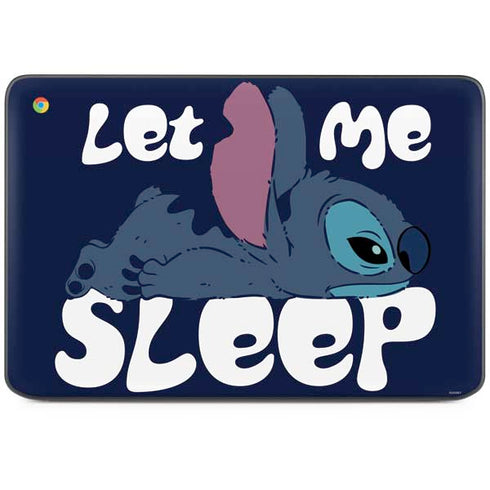 Disney Lilo and Stitch Let Me Sleep HP Chromebook Skin