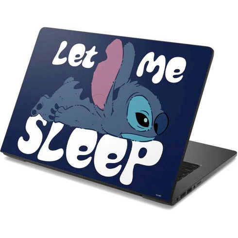 Disney Lilo and Stitch Let Me Sleep Dell Chromebook Skin