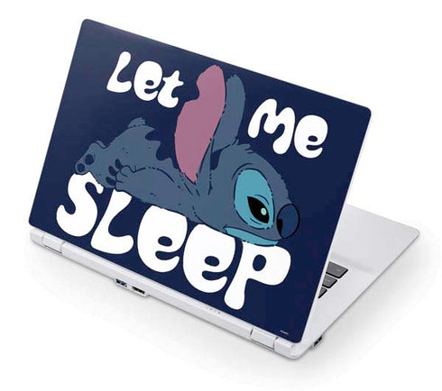 Disney Lilo and Stitch Let Me Sleep Acer Chromebook Skin