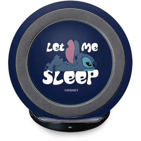 Disney Lilo and Stitch Let Me Sleep Fast Charge Wireless Charging Stand Skin