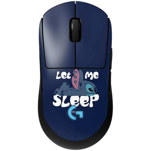 Disney Lilo and Stitch Let Me Sleep G Pro Wireless Gaming Mouse Skin