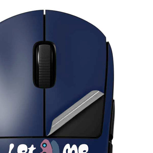 Disney Lilo and Stitch Let Me Sleep G Pro Wireless Gaming Mouse Skin