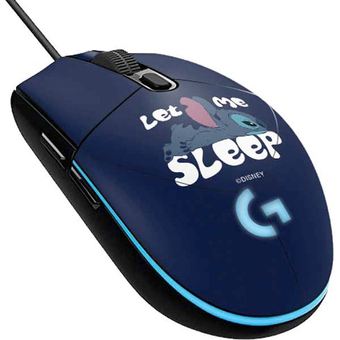 Disney Lilo and Stitch Let Me Sleep G203 Prodigy RGB Wired Gaming Mouse Skin