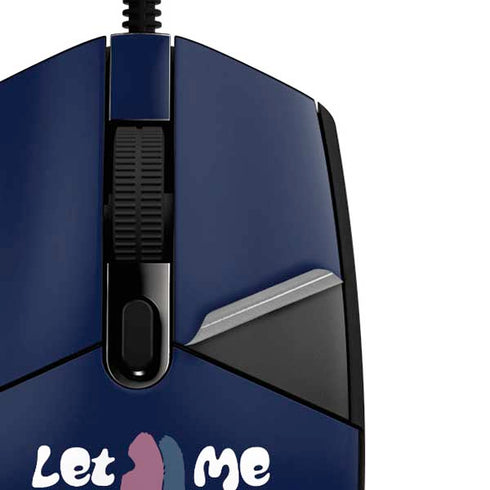 Disney Lilo and Stitch Let Me Sleep G203 Prodigy RGB Wired Gaming Mouse Skin