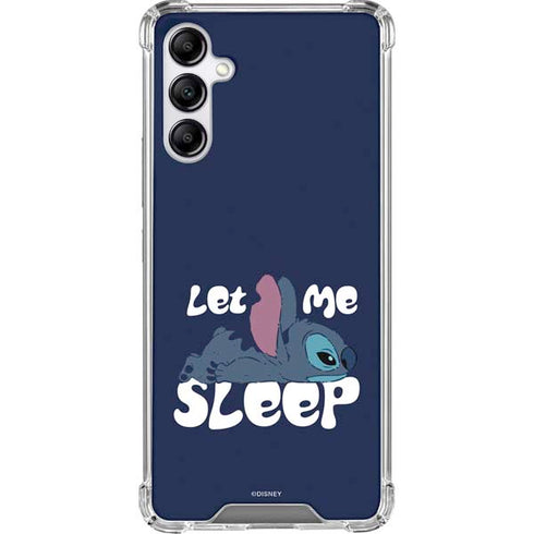 Disney Lilo and Stitch Let Me Sleep Galaxy A14 5G Clear Case