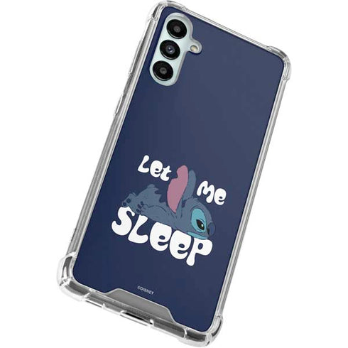 Disney Lilo and Stitch Let Me Sleep Galaxy A14 5G Clear Case