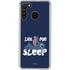 Disney Lilo and Stitch Let Me Sleep Galaxy A21 Clear Case
