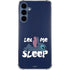 Disney Lilo and Stitch Let Me Sleep Galaxy A35 5G Clear Case