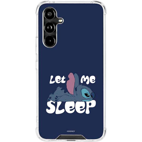 Disney Lilo and Stitch Let Me Sleep Galaxy A54 5G Clear Case