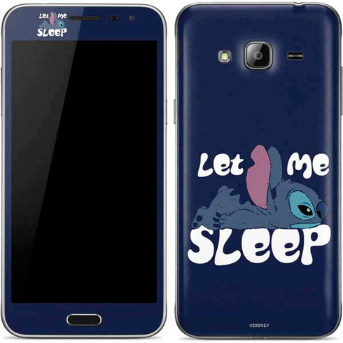Disney Lilo and Stitch Let Me Sleep Galaxy J3 Skin