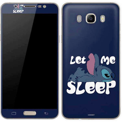Disney Lilo and Stitch Let Me Sleep Galaxy J7 Skin