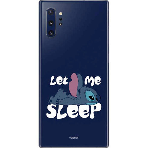 Disney Lilo and Stitch Let Me Sleep Galaxy Note 10 Plus Skin