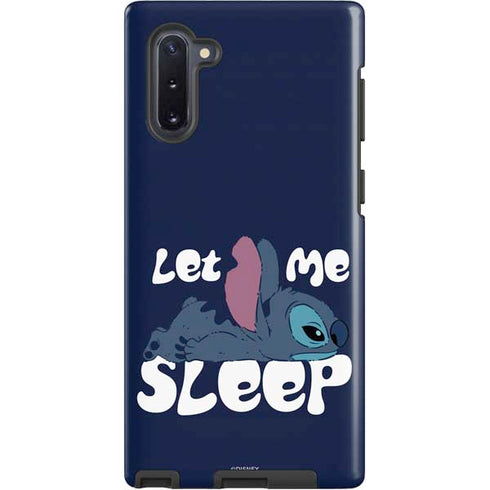 Disney Lilo and Stitch Let Me Sleep Galaxy Cases