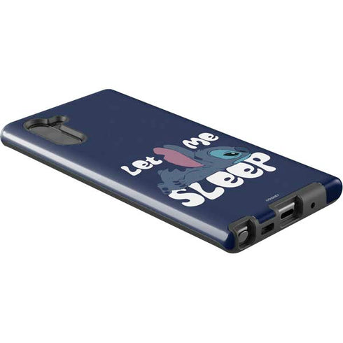 Disney Lilo and Stitch Let Me Sleep Galaxy Note 10 Pro Case