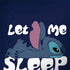 Disney Lilo and Stitch Let Me Sleep Galaxy Note 8 Skin