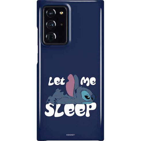 Disney Lilo and Stitch Let Me Sleep Galaxy Cases