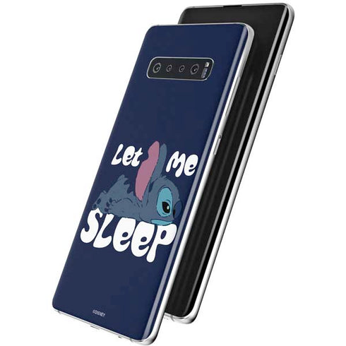 Disney Lilo and Stitch Let Me Sleep Galaxy S10 Skin