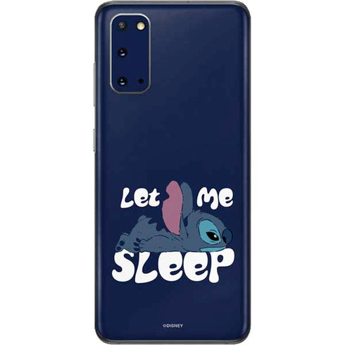 Disney Lilo and Stitch Let Me Sleep Galaxy S20 Skin