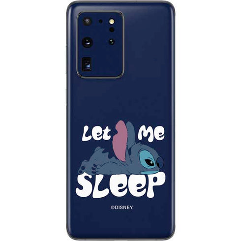 Disney Lilo and Stitch Let Me Sleep Galaxy S20 Ultra 5G Skin